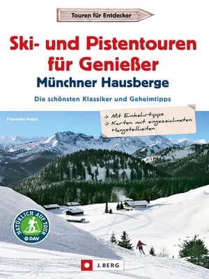 cover image of Leichte Ski- und Pistentouren Münchner Hausberge